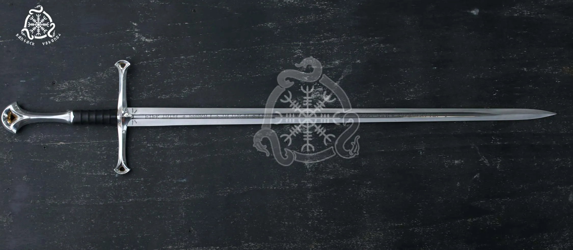 Viking Sword, Hand-Forged Steel (RK-663) - view 3