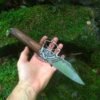 RK-652 Handmade Forged Viking Anglo-Saxon Seax Knife | Blacksmith Steel & Iron Norse Historical Replica Survival Blade - Image 2