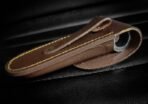Handmade Prime Damascus Steel Pipe with Brass Finish | Includes Leather Pipe Case | Discreet Weed & Tobacco Smoking Tool - Image 6