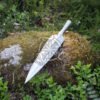 RK-657 Hand-Forged Viking Spear Head, Stainless Steel Spear Head - Image 2