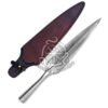 RK-657 Hand-Forged Viking Spear Head, Stainless Steel Spear Head - Image 4