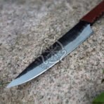 High-Carbon Viking Seax Knife — Hand-Forged, Leather Sheath (RK-658) - Image 3