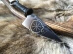 Celtic Viking Seax Knife — Hand-Forged - Image 2