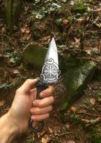 Celtic Viking Seax Knife — Hand-Forged - Image 4