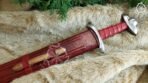 Viking Sword — Hand-Forged Stainless Steel, Leather-Wrapped Handle (RK-669) - Image 5