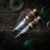 D2 Steel Skinner Knife with Beautiful Bone Handle Ember Fang Hunting Knife - Image 3