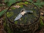Damascus Folding Pocket Knife — Hand-Forged, Leather Sheath | Engraving Available (RK-1022) - Image 2
