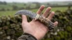 Ramclaw Hand Forged Damascus Karambit Knife with Ram Horn Handle & Leather Sheath | Tactical Gift | RK-1026 - Image 2