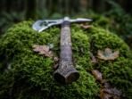 Dragon Viking Battle Axe — Hand-Forged High-Carbon Steel, Wood Handle | Engraving Available - Image 4