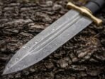 Viking Axe — Hand-Forged Damascus, Wood Handle, Leather Blade Cover - Image 4