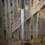 Valkcrest Hand Forged Damascus Longsword | 46 Inch Overall with 35 Inch Blade | Collector and Display Gift | RK-1344