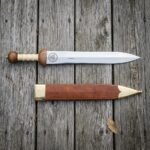 Bonelegion Hand Forged High Carbon Steel Roman Gladius | 27 Inch Overall with 20 Inch Blade | Roman Collector Gift | RK-1330