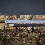 Runemark Hand Forged 1095 High Carbon Steel Runic Inscribed Longsword | Norse Collector and Display Gift | RK-1254