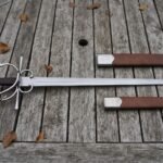 Oakflank Hand Forged High Carbon Steel Side Sword | 39 Inch Overall with 32 Inch Blade | Fencing Collector Gift | RK-1410