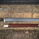 Sunwake Hand Forged High Carbon Steel Viking Sword | 35 Inch Overall with 29 Inch Blade | Norse Collector Gift | RK-1239