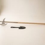 Ashwarden Hand Forged High Carbon Steel Medieval Halberd | 62 Inch Overall with a 17 Inch Head | Reenactment Display Gift | RK-1364