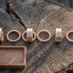 Beardknot Hand Made Bronze Tone Viking Beard Bead Set with Valknut Bands & Twisted Wire Rings | Seven Piece Braid Gift | RK-1616