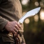 Set of 6 Hammergrove Hand Forged 1095 Steel Kukri Knife with Olive Wood Handle | Groomsmen Gift Set | RK-2133-S6 - Image 2
