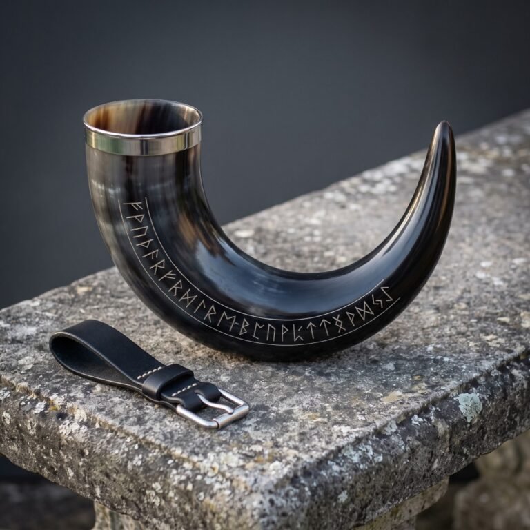 Runemead Rune Drinking Horn